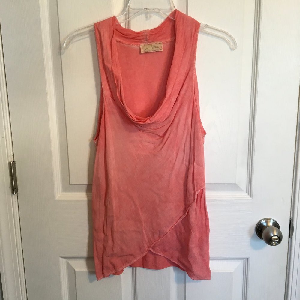 Cowl-Neck Sleeveless Top